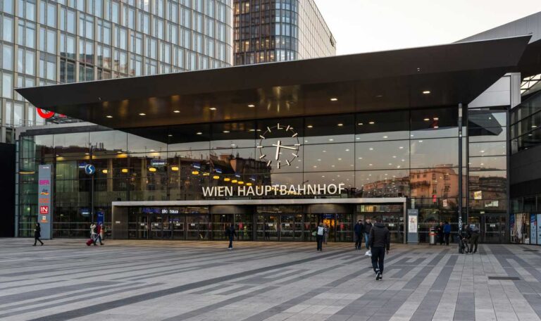 Spitzenplatz: Wiener Hauptbahnhof glänzt im europäischen Vergleich