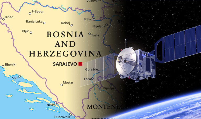 Europäischer Satellit stürzt heute auf Bosnien-Herzegowina