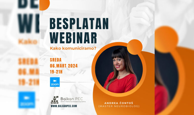 Besplatan webinar na temu „Kako komuniciramo?“
