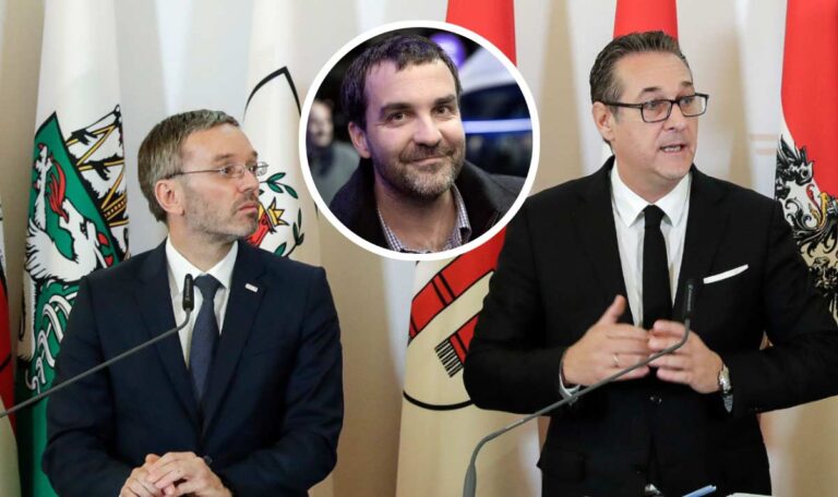Falter Chefredakteur Klenk lobt Strache – kritisiert FPÖ Chef Kickl