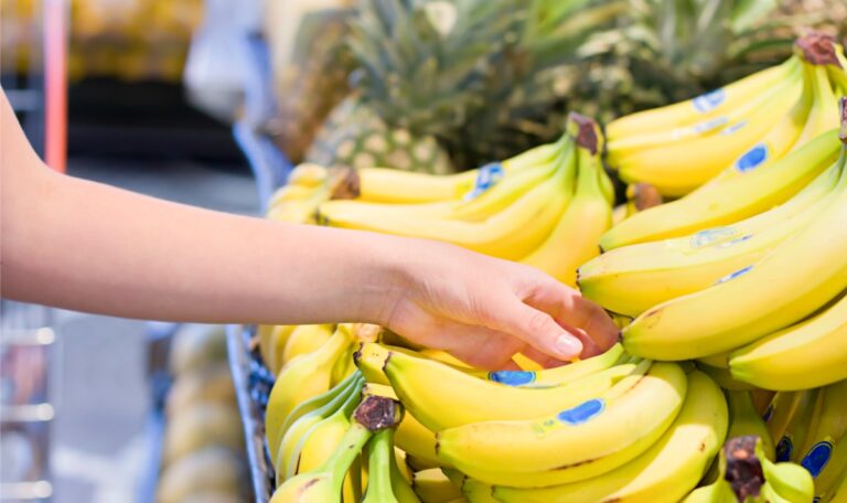 Darum sind Bananen beim Wägen immer Nummer Eins