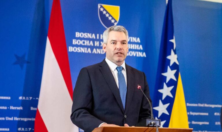Nehammer zu Bosniens EU-Beitritt: „Überwindung ethnischer Grenzen lohnt sich“