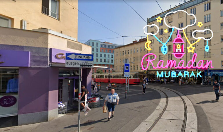 So soll Ramadan-Deko für Wien-Favoriten aussehen!