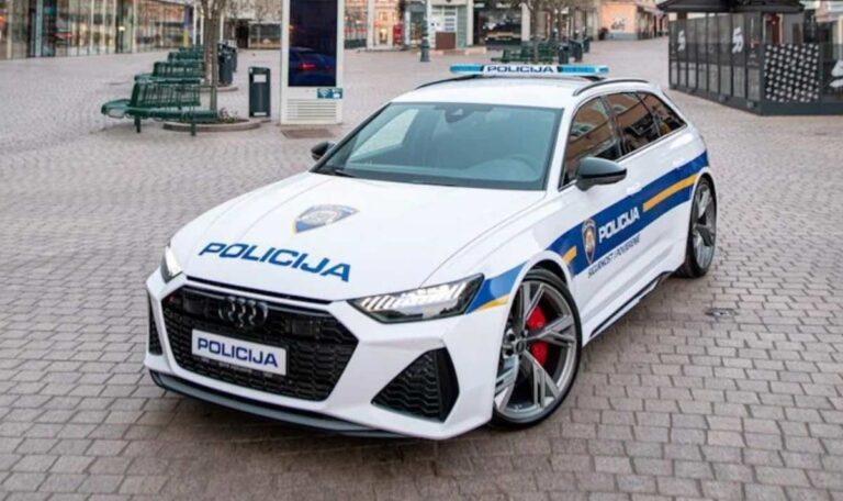 High-Tech-Verstärkung: Kroatische Polizei jagt Raser mit 600 PS (VIDEO)