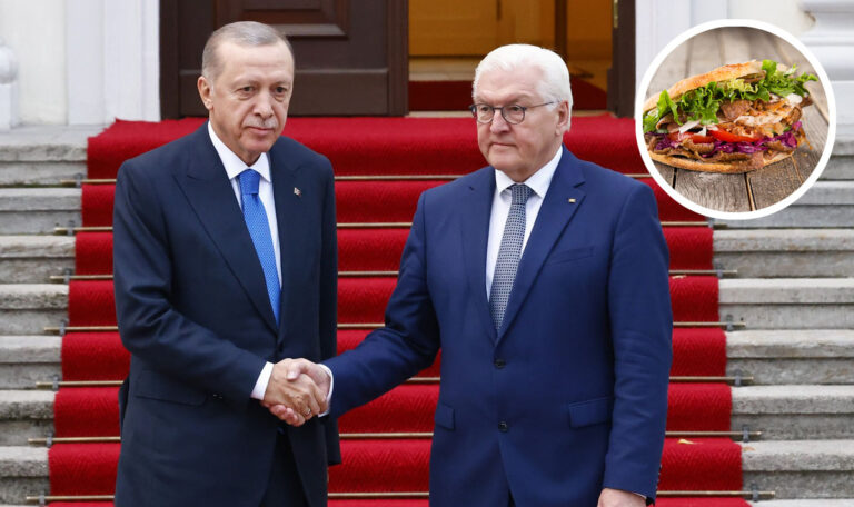 Deutscher Bundespräsident besucht Erdogan – und bringt Döner mit
