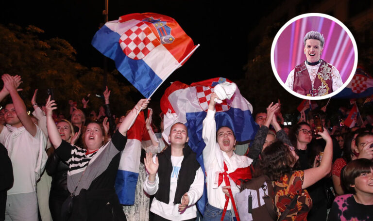 Public-Viewing: So reagierte Zagreb auf die Punkte aus Belgrad (VIDEOS)