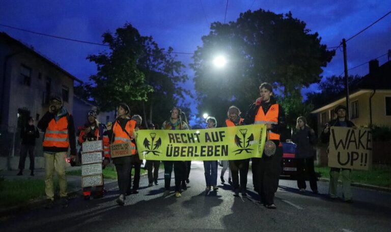 Klimakleber wecken Nehammer um 4:30 Uhr (VIDEO)