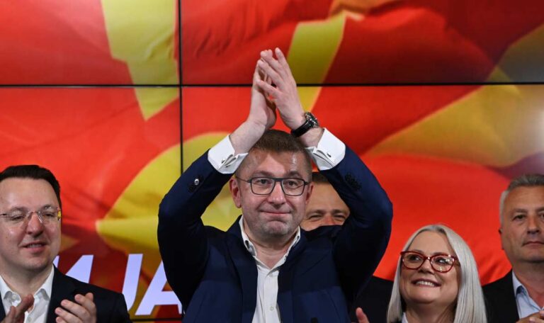 Politische Wende in Nordmazedonien: Triumph der nationalistischen Opposition