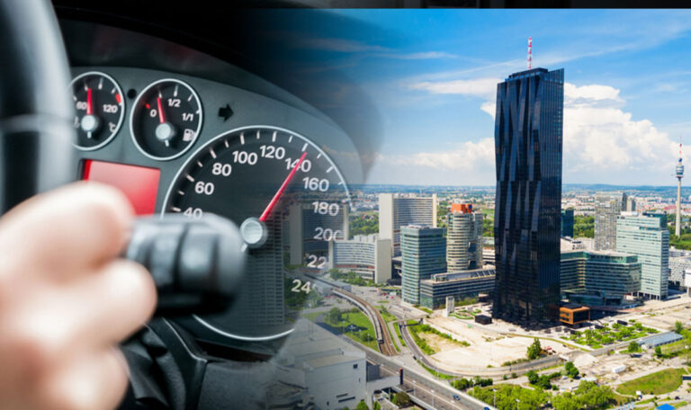 Aggressiver Raser fährt 140 km/h in 50er-Zone