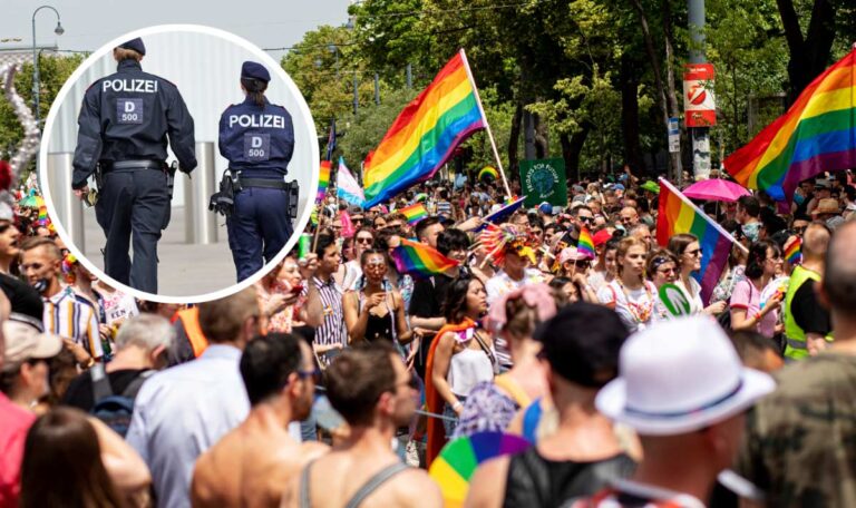Polizei kündigt erhöhte Sicherheitsvorkehrungen für Regenbogenparade an