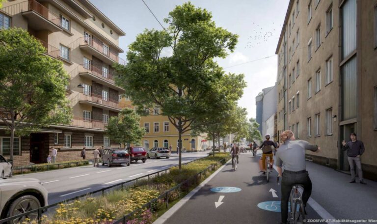 Weniger Parkplätze, mehr Fahrradwege: Wien baut Radwege weiter aus (Karte)