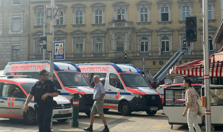 Explosion: Mehrere Verletzte bei Brand in Mariahilf (FOTOS)