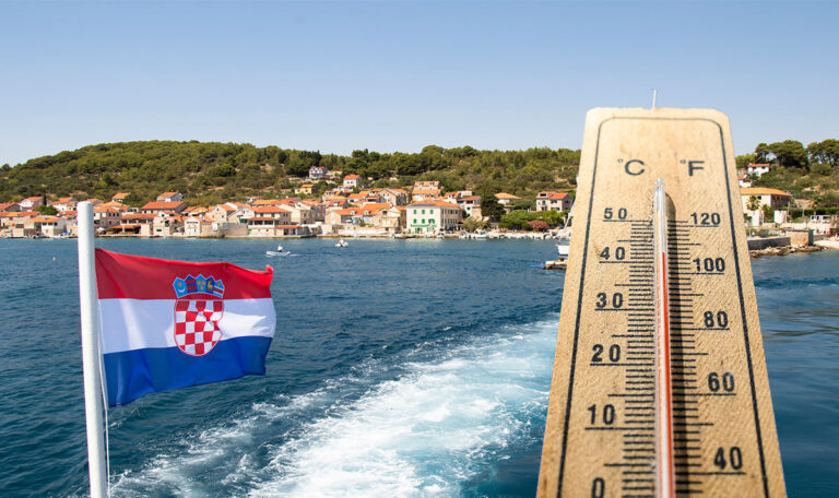 Kroatisches Meer plötzlich nur noch 19 statt 30 Grad