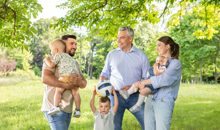 ÖVP setzt auf Familienförderung: Von Eigenheim bis Gleichstellung