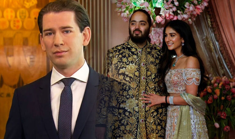 Ex-Kanzler Kurz bei Milliarden-Dollar-Hochzeit in Indien