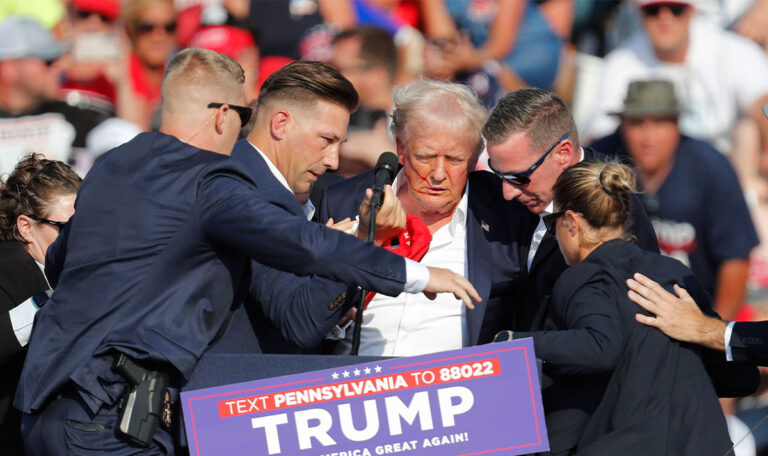 Trump bei Auftritt angeschossen – Schütze tot (FOTOS+VIDEOS)