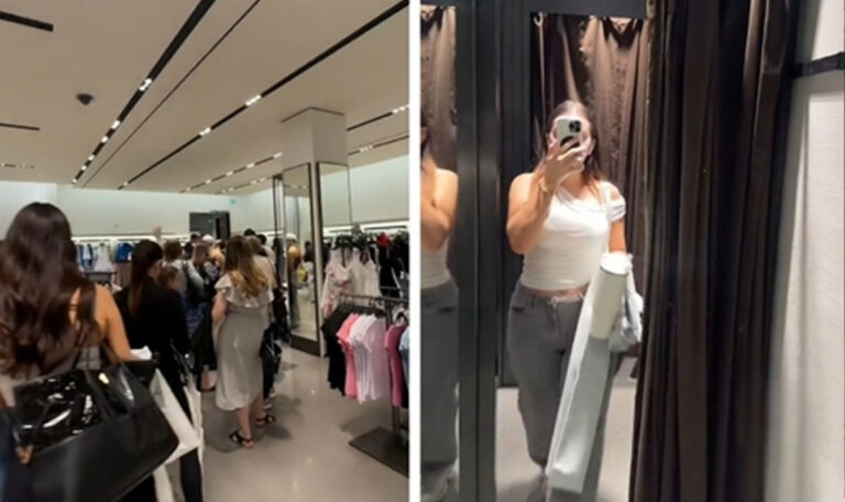 Zara: So könnt ihr Umkleidekabine per Smartphone reservieren