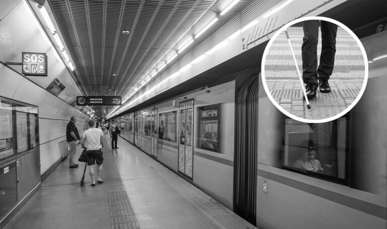 Sehbehinderter stürzt auf U-Bahn-Gleis und stirbt