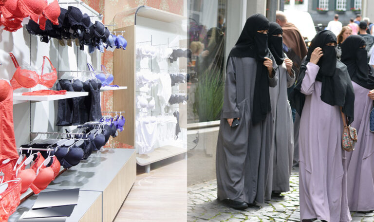 Wiener Dessous-Shop wird jetzt zum Burka-Store!