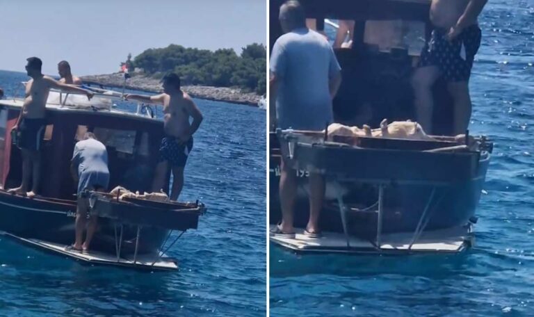 Urlauber verwandeln Blaue Lagune in Kroatien in BBQ-Spot (VIDEO)