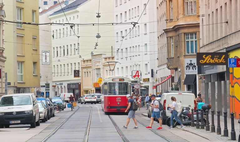 Umgestaltung der Josefstädter Straße: Neue Grünflächen geplant