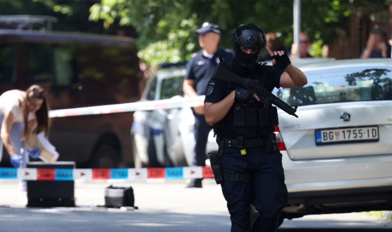 Terror-Angriff auf Botschaft in Belgrad: Komplize erschossen
