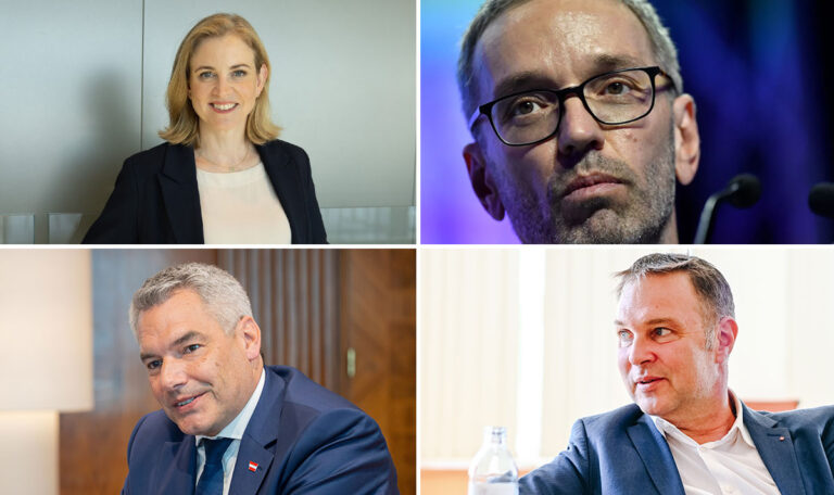 Neue Umfrage: Kickl vom Thron gestoßen, Neos-Chefin übernimmt