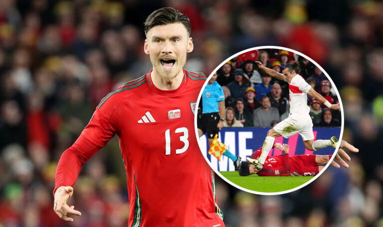 Brutales Foul: Fuß im Gesicht sorgt für Schock in der Nations League
