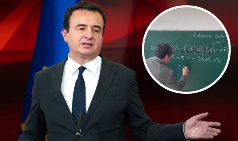 Premier Kurti’s mathematische Blamage erobert das Internet (VIDEO)