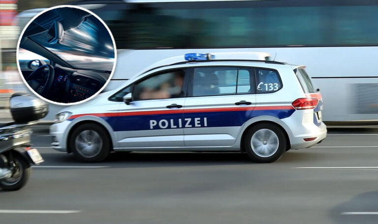 Fast & Furious in Wien: Kroatischer Drogenlenker crasht mit Polizeiauto