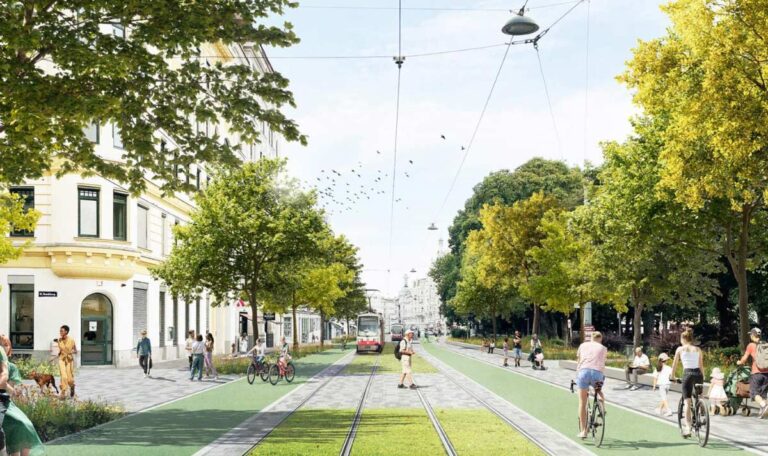Umbaupläne für Alsergrund: Weniger Parkplätze, mehr Radwege