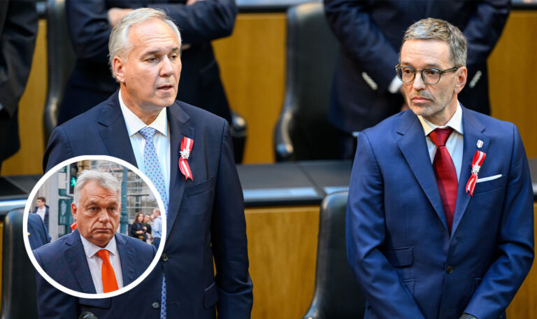 Orban trifft heute Rosenkranz und Kickl im Parlament