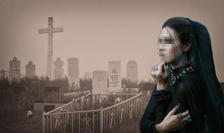 „Schwarze Hochzeit“ am Balkan: Junge Frauen heiraten einen Verstorbenen