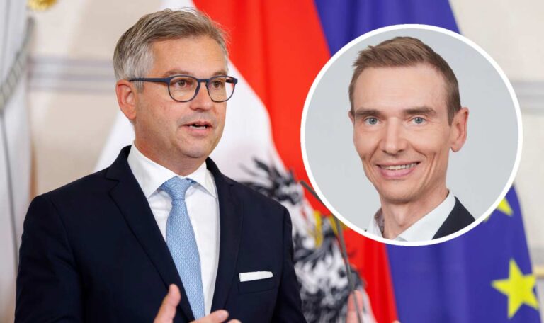 Wechsel an der Spitze: Nehammer ernennt neuen Finanzminister