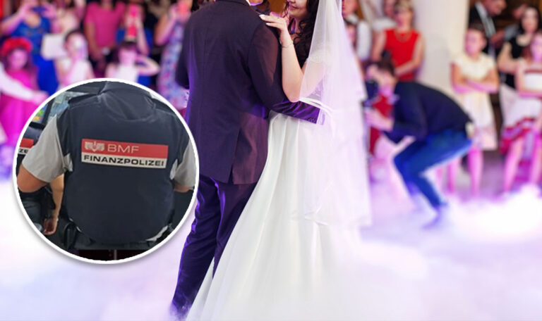 22 Serben festgenommen: Finanzpolizei stoppt Hochzeit in Wien!