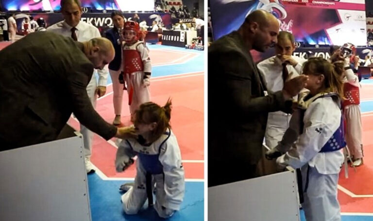 Kosovarischer Trainer ohrfeigt Tochter nach Taekwondo-Niederlage mit Serbin