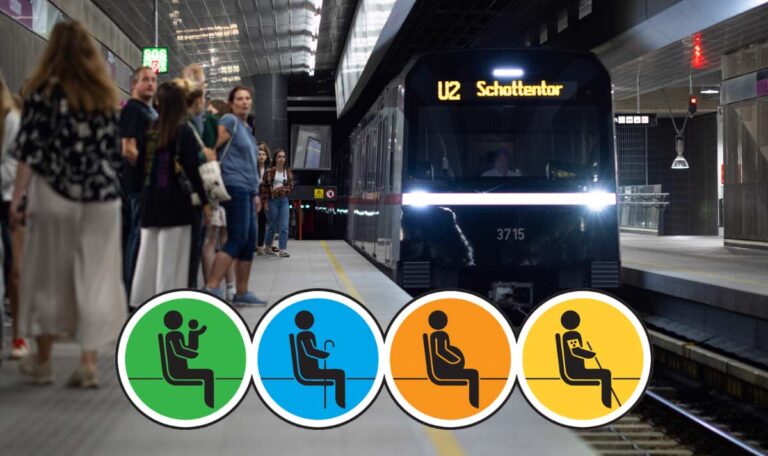 Wiener Linien überarbeiten Piktogramme: Jetzt geschlechtsneutral – auch Schwangere