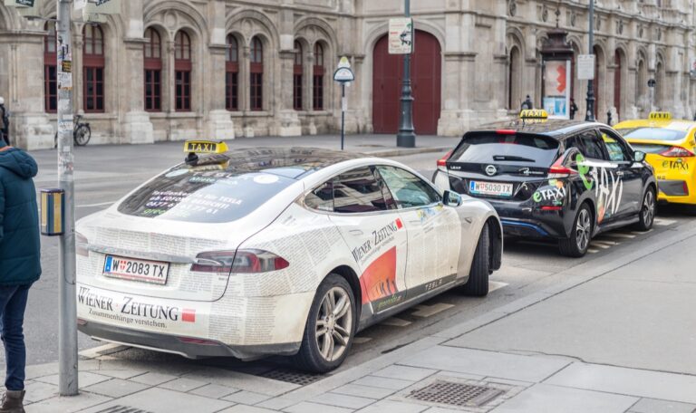 Stadt Wien greift durch: Ab 2025 nur noch Elektro-Taxis
