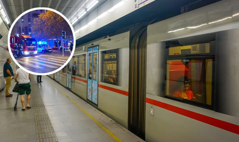 Brand auf U1-Strecke: Betrieb bis auf weiteres eingestellt (VIDEO)
