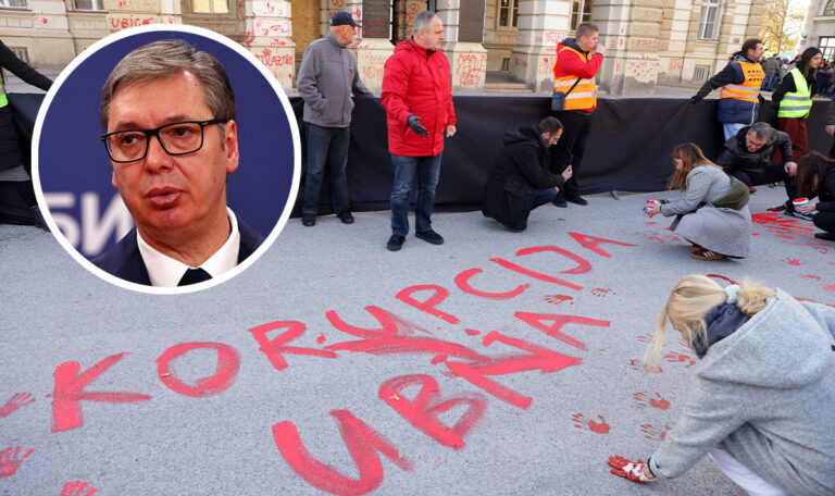 Großdemo gegen Vucic in Belgrad am Vidovdan