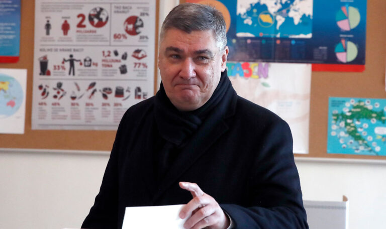 Wahl in Kroatien: Gewinnt Präsident Milanovic?