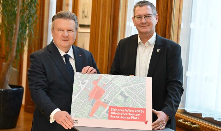Alkoholverbot in Floridsdorf gilt ab 7. Februar – Polizei kontrolliert!