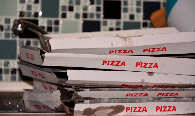 Unsere Pizzakartons sind mit schädlichen Chemikalien belastet