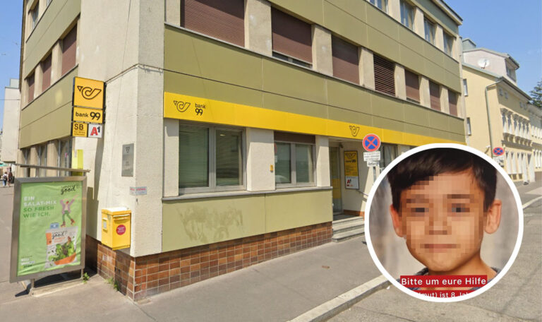 Von Mann verfolgt: Achtjähriger versteckte sich in Postfiliale