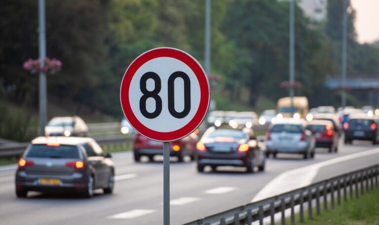 Auf diesem Autobahnabschnitt gilt jetzt Tempo 80