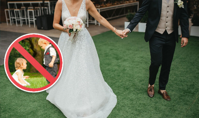 Riesen-Wirbel: Hochzeitspaar lädt nur Gäste ohne Kinder ein
