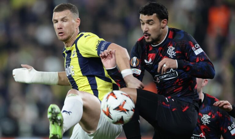 Dzeko machtlos: Rangers überrollen Fenerbahce im Achtelfinale