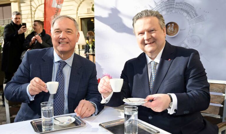 Bürgermeister Ludwig eröffnet Wiener Schanigarten-Saison