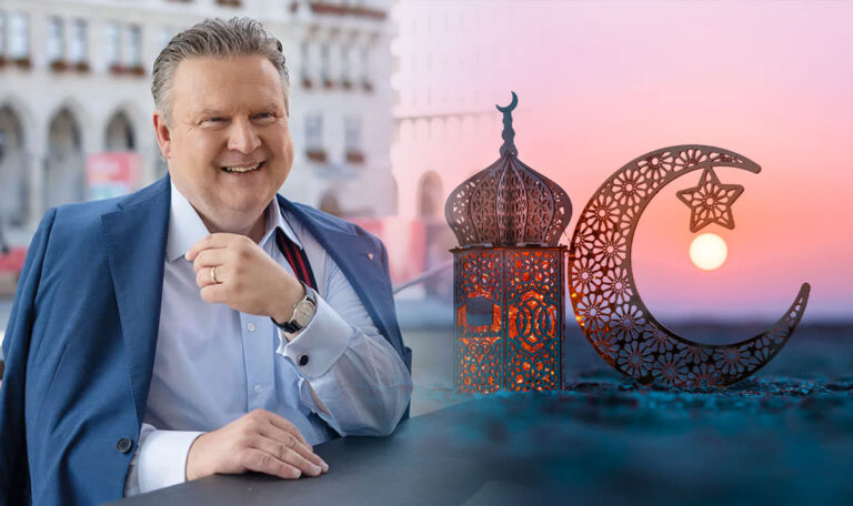 Ludwig & Co. feiern interreligiöses Iftar im Wiener Rathaus