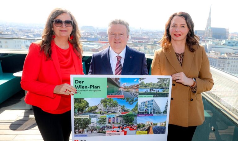 Bürgermeister Ludwig präsentiert Wien-Plan 2035 für klimafitte Stadtentwicklung